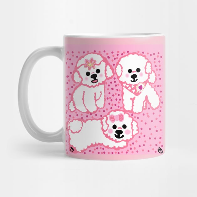 Bichon Frise by Kristonya Art